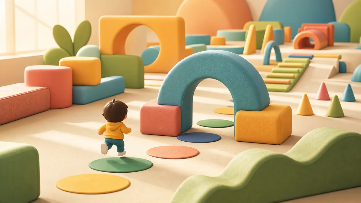 Baby Runner Game: Scale, Rhythm, and Soft Obstacles