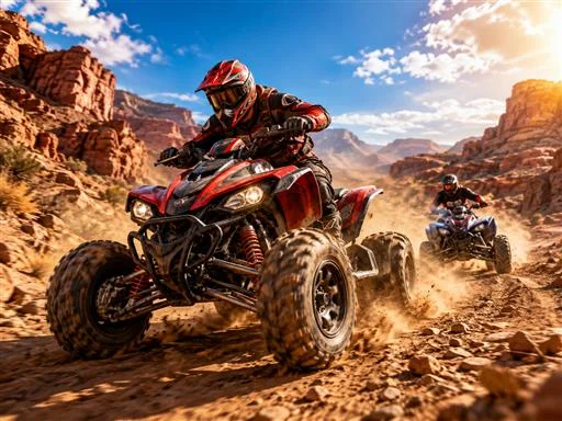Extreme Quad Bike Racing: A Design Review of Rough Terrain