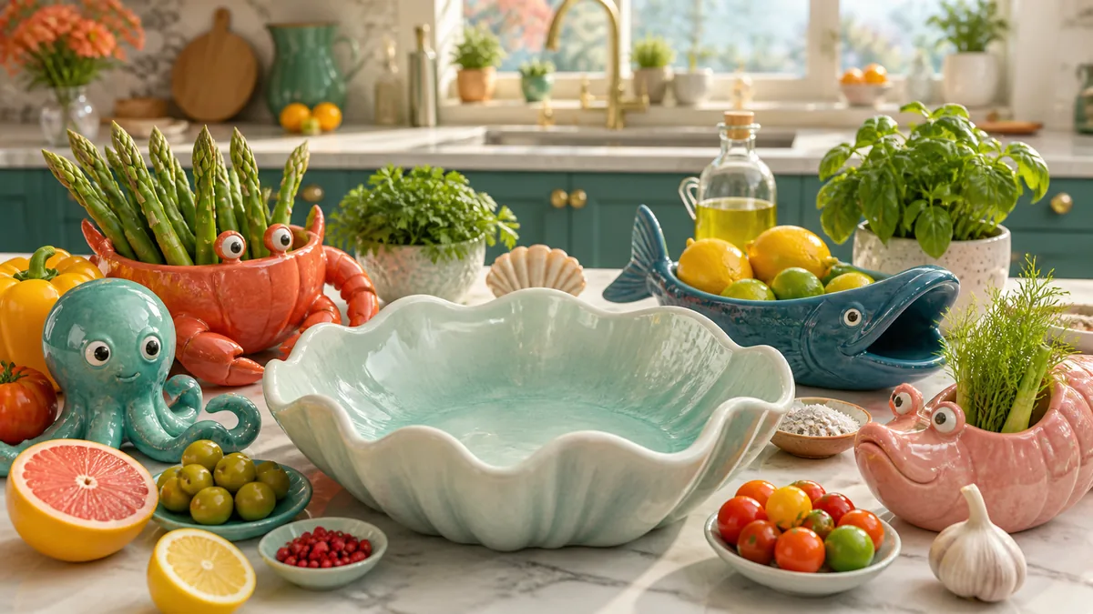 Not Your Seafood Salad: Designing an Unexpected Kitchen Still Life