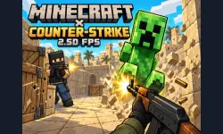 image bg Minecraft × Counter Strike: 2.5D FPS