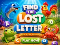 Find The Lost Letter 3D image