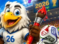 World Cup 2026 Coloring image