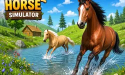 image bg Wild Horse Simulator Racing Games