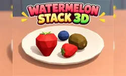 Watermelon Stack 3D image